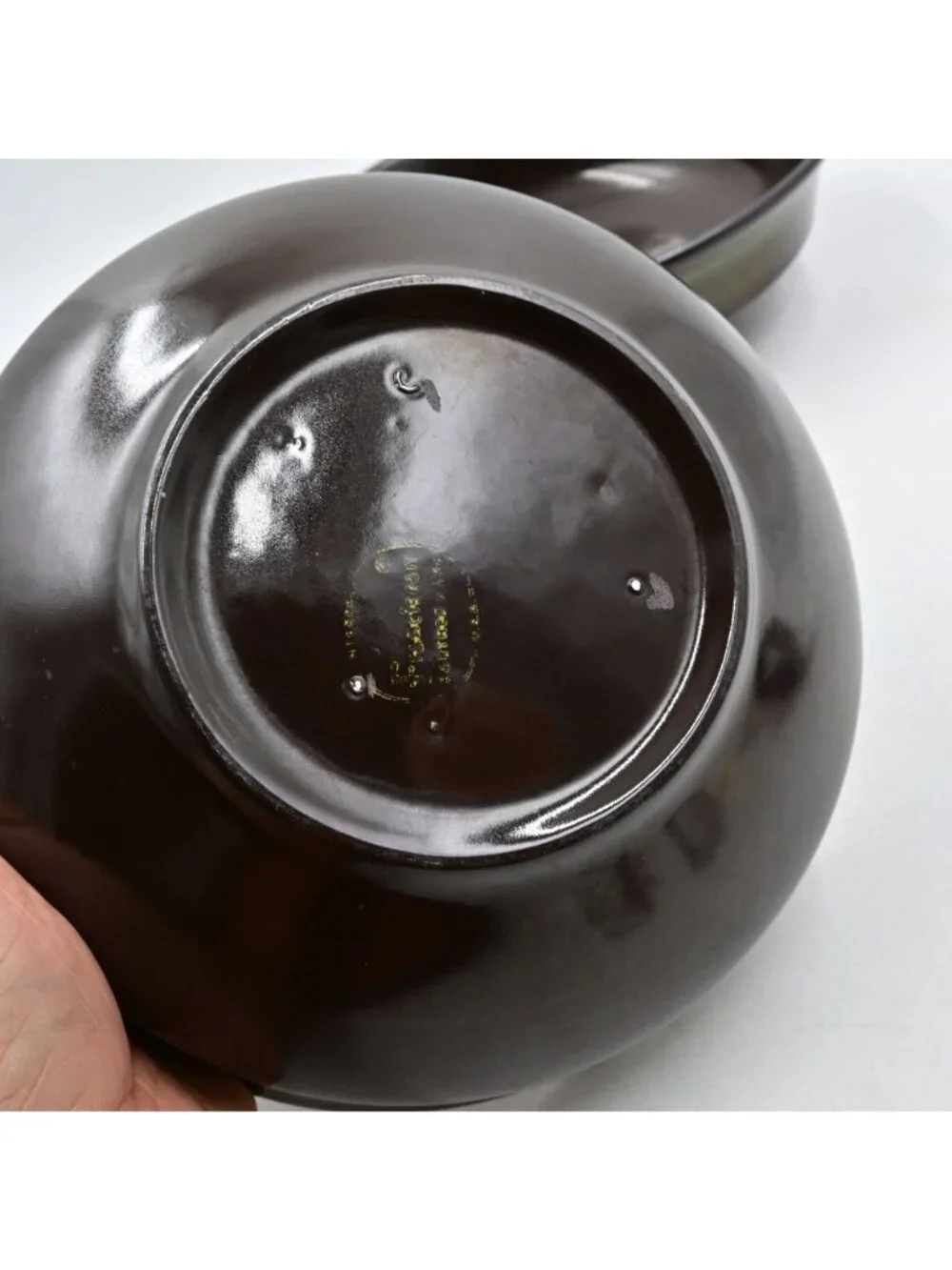 Franciscan Madeira Brown Ceramic Vegetable Bowl Set Of 2